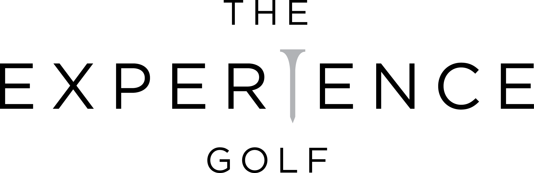 The Experience Golf logo png full colour.
