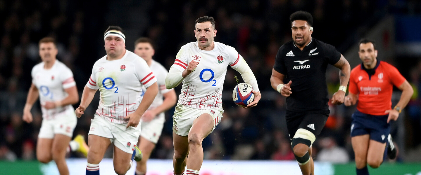 Jonny May becomes a rugby talent and facility host at Twickenham Stadium in the premium hospitality facilities created by Keith Prowse