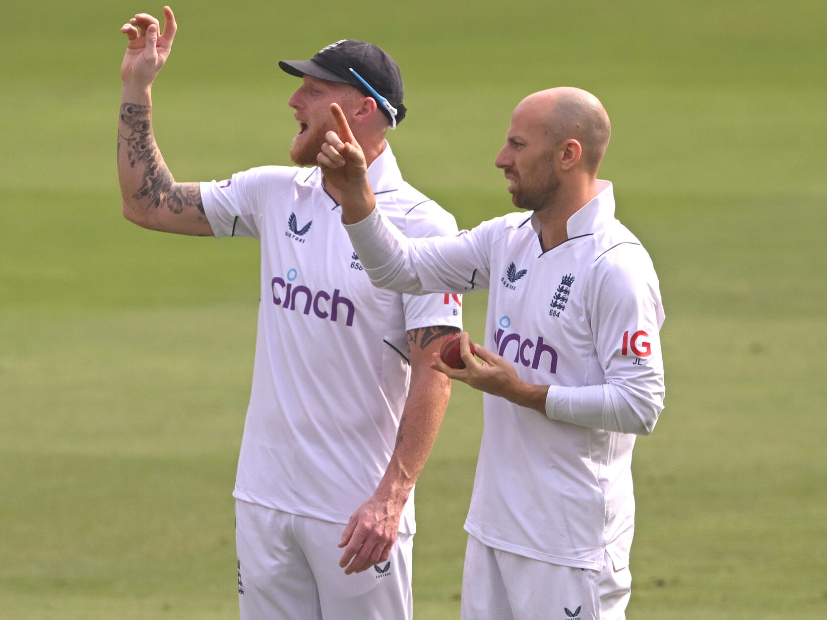 Ben Stokes and Jack Leach - great batting partnership
