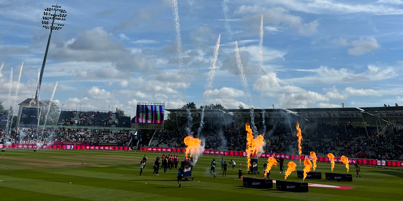 T20 Blast Finals Day at Edgbaston Stadium, Surrey v reining champions Somerset in the first semi-final of Finals Day