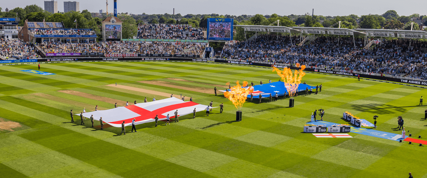 Ashes 2023 test at Edgbaston Stadium