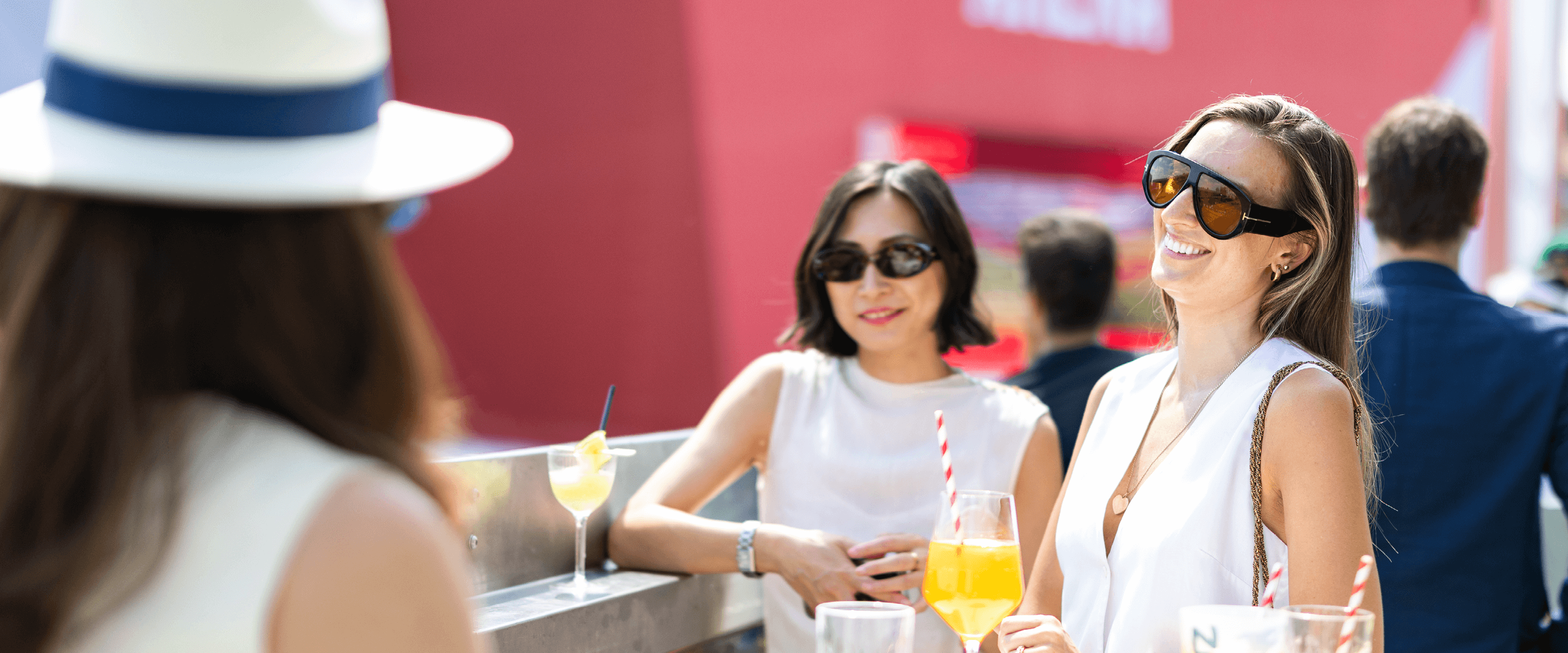 Guests on The View balcony at the HSBC Championships at The Queen's Club - WTA500 for the HerStory experience