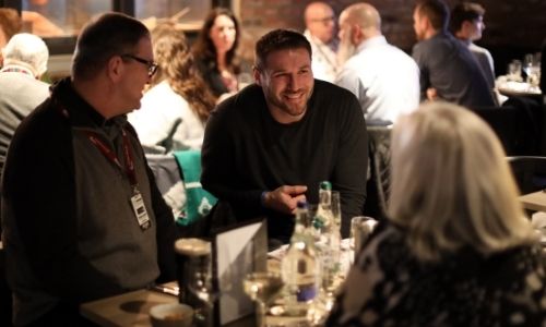 Networking at Twickenham Stadium