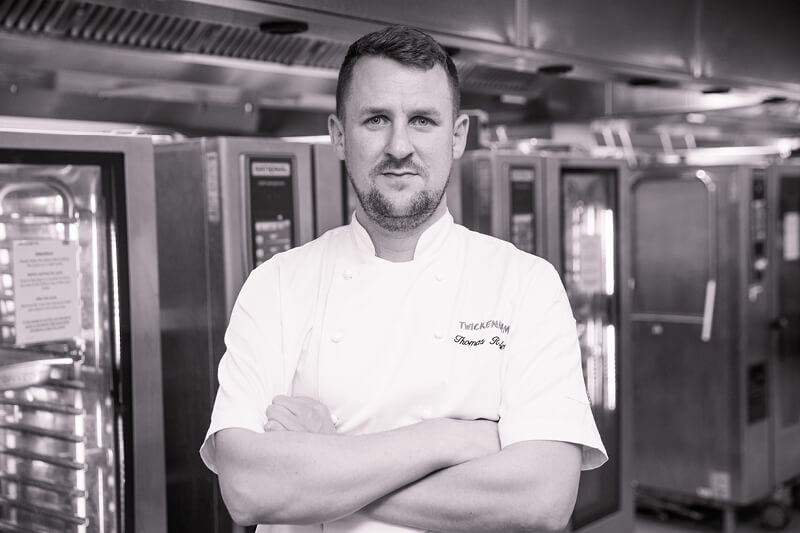 Thomas Rhodes Executive Head Chef at Twickenham Stadium 