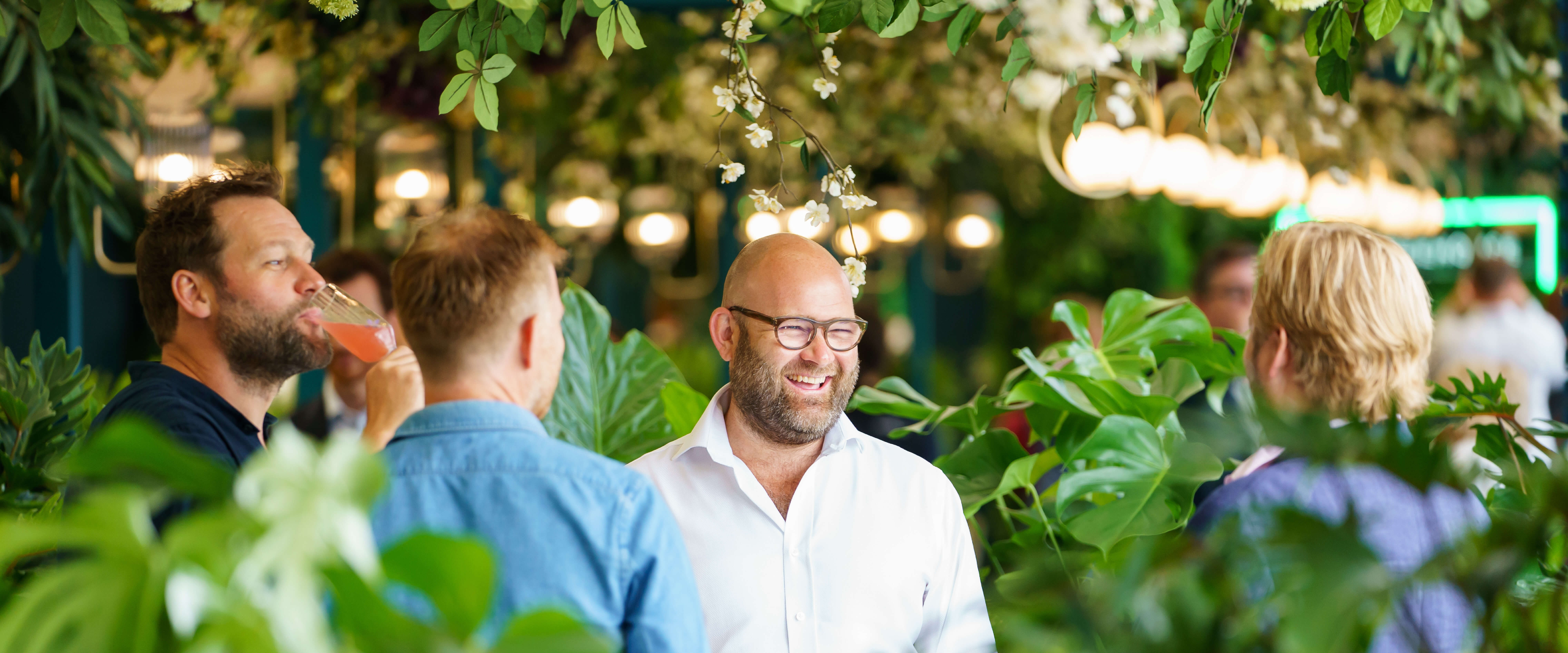 Guests Enjoying Treehouse Hospitality