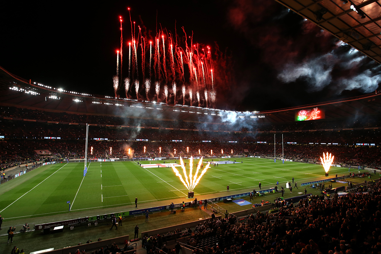 Twickenham Stadium fireworks