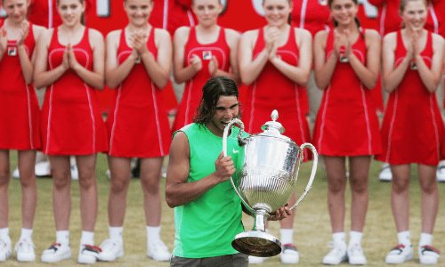 Rafael Nadal, Queen's Club champion, 2008.