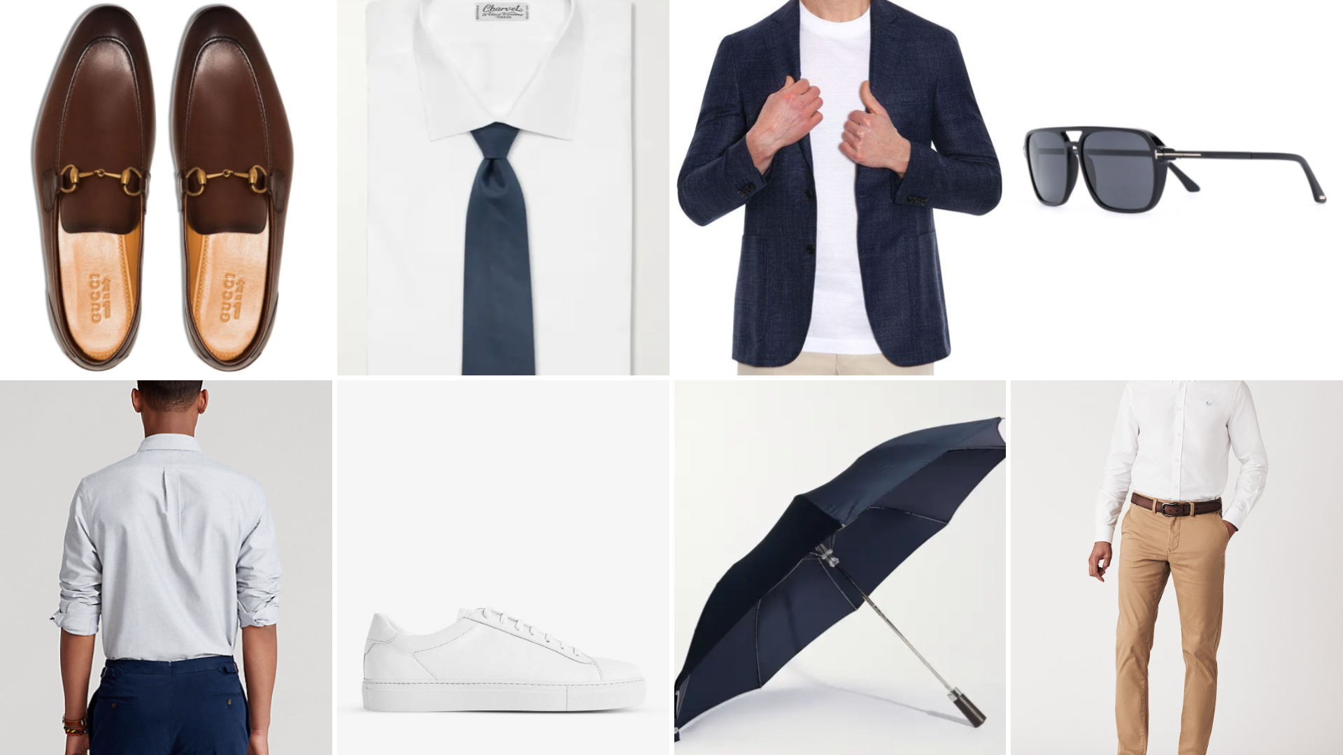 Men's style guide for the queen's club.
