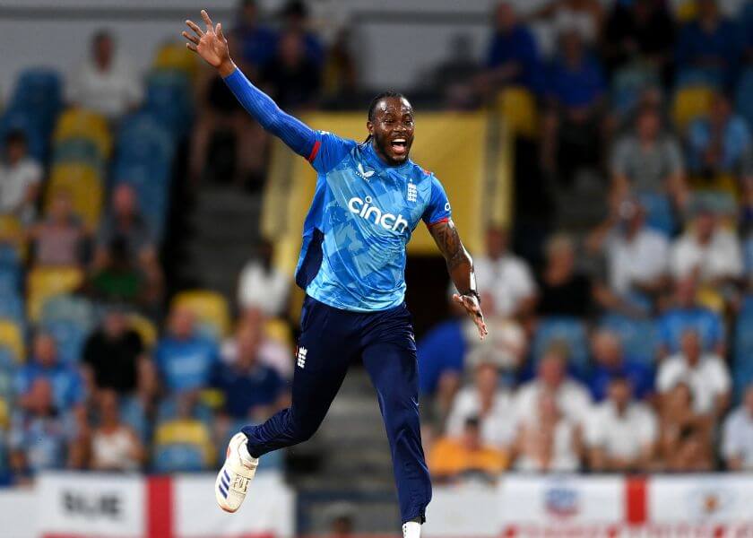 England in action during an ODI at Edgbaston