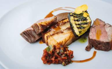 Sky Lounge Main Course at Eastbourne.