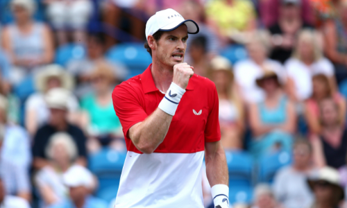 Sir Andy Murray at Eastbourne International