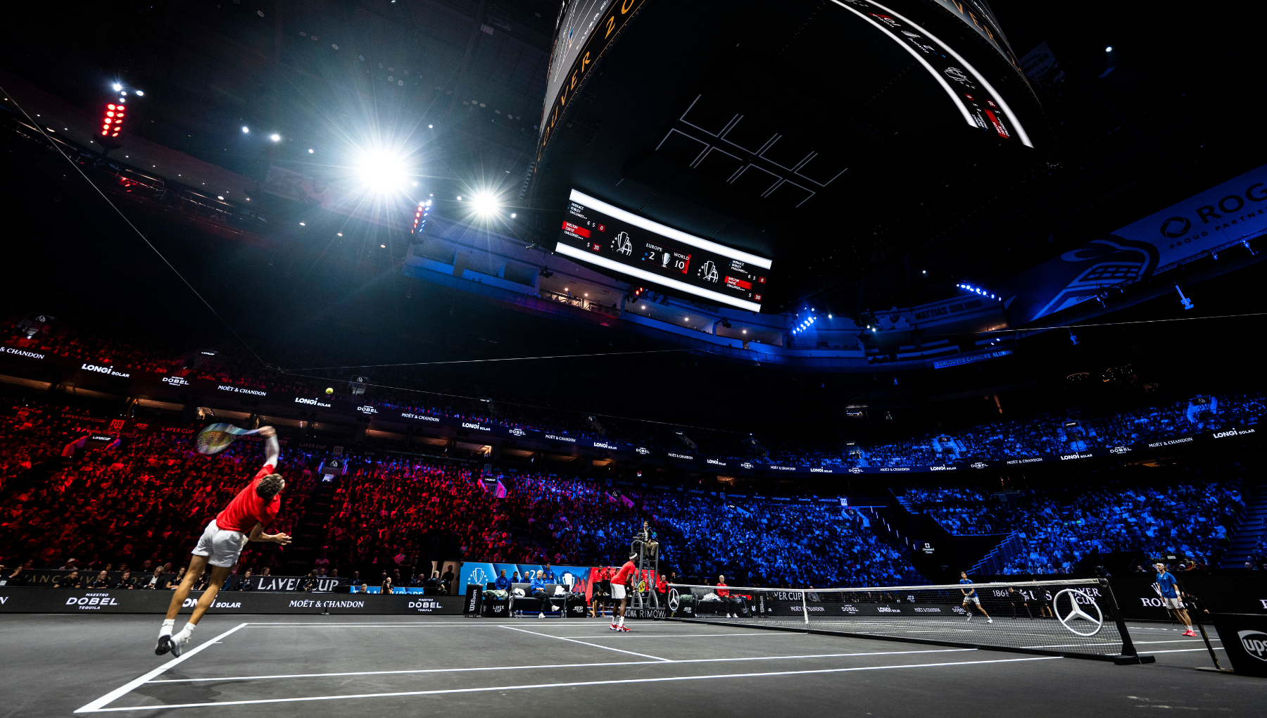 Tennis serve