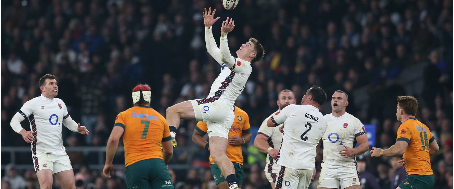 England in action against Australia