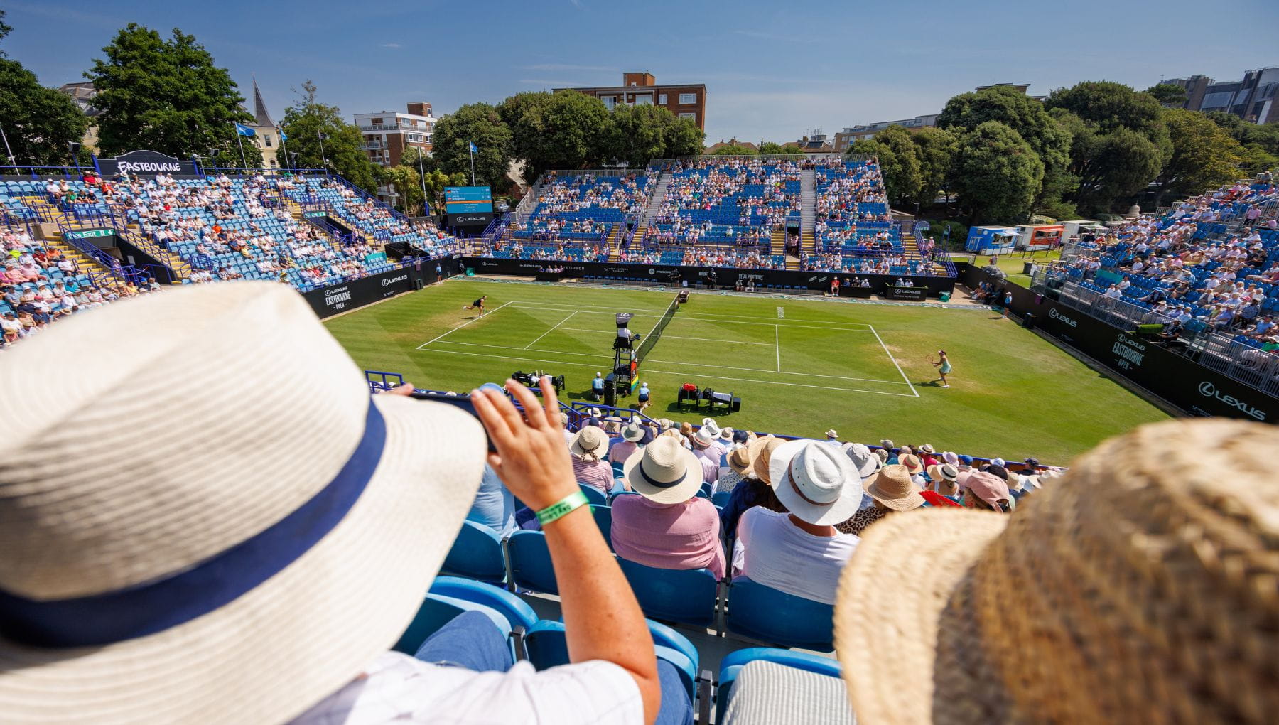 VIP premium experiences at the Lexus Eastbourne Open thanks to Keith Prowse, the LTA's Official Hospitality Provider