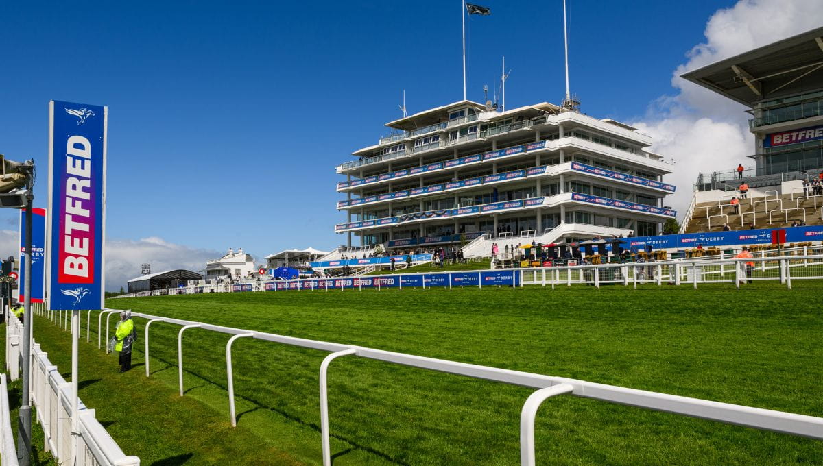 Queen Elizabeth Stand at Epsom Downs Racecourse