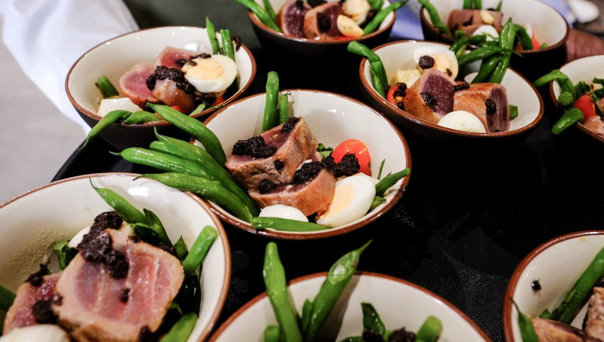 A selection of food for you and your guests to eat