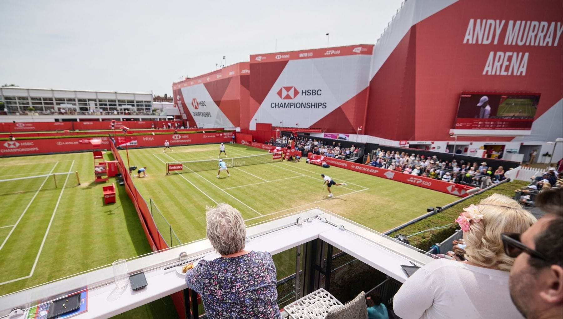 Official Hospitality and Premium Experiences at the HSBC Championships at The Queen's Club with Keith Prowse