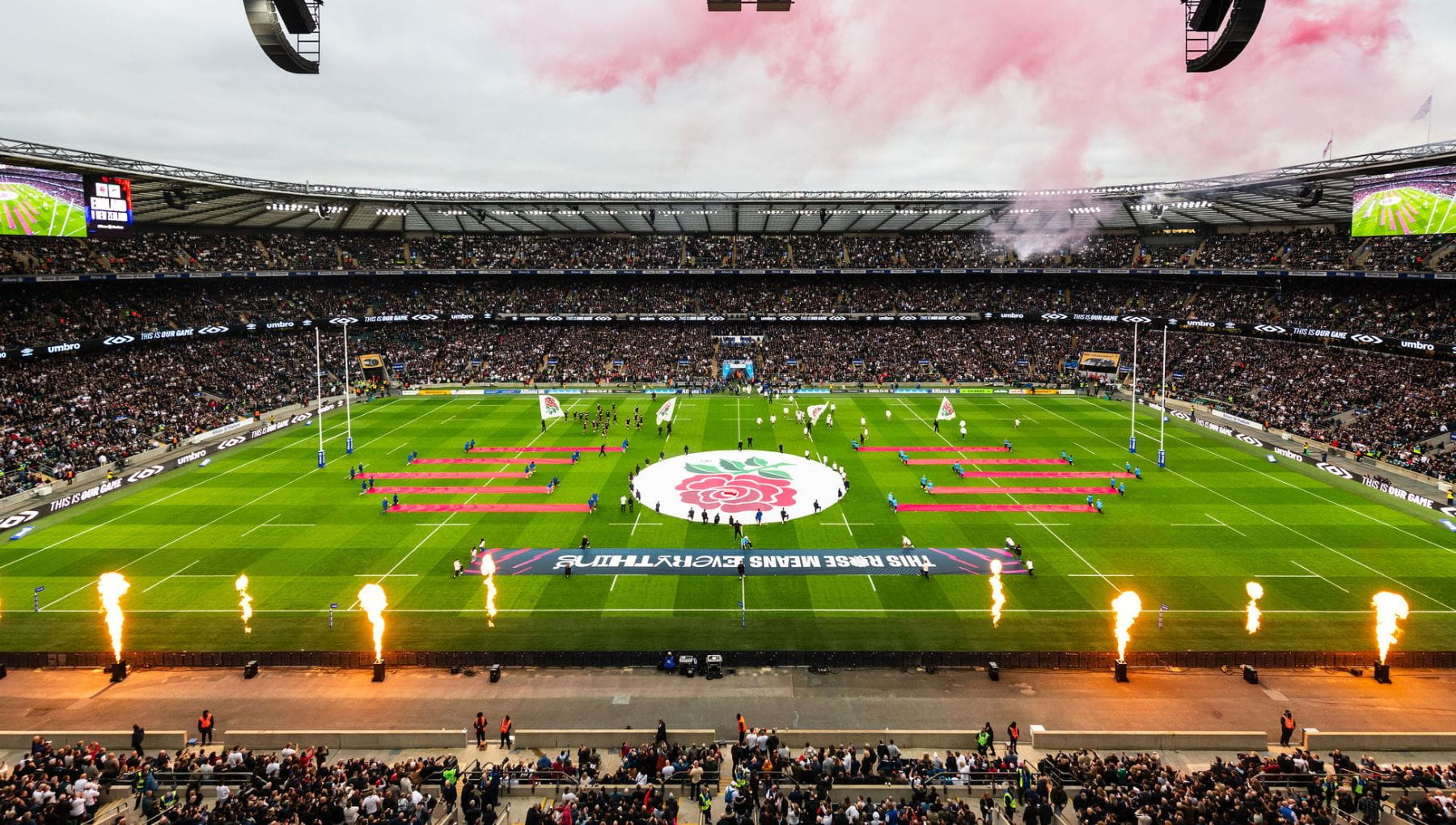 Allianz Stadium with roaring crowds