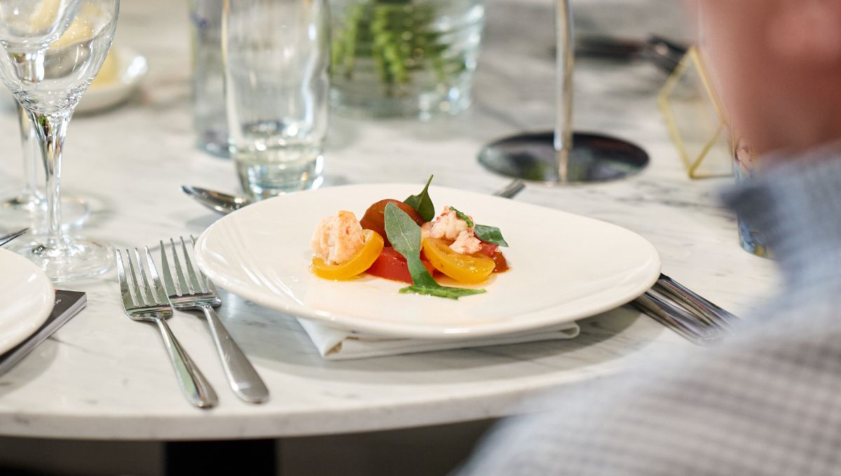 Experience the Warwickshire Suite food