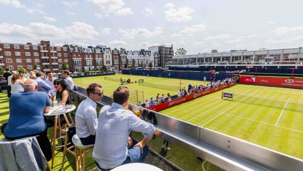 The View hospitality at the HSBC Championships at Queen's Club 2025