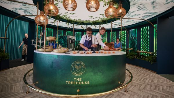 Preparing the Michelin Star roaming plates at the Treehouse